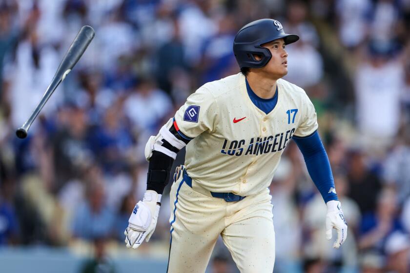 Los Angeles, CA, Saturday, July 6, 2024 - Los Angeles Dodgers two-way player Shohei Ohtani.