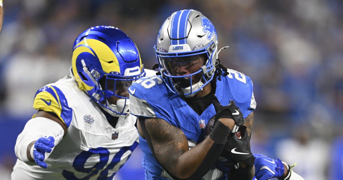 Detroit Rams Rams can't hold back Lions in overtime and lose in season opener - Los ...