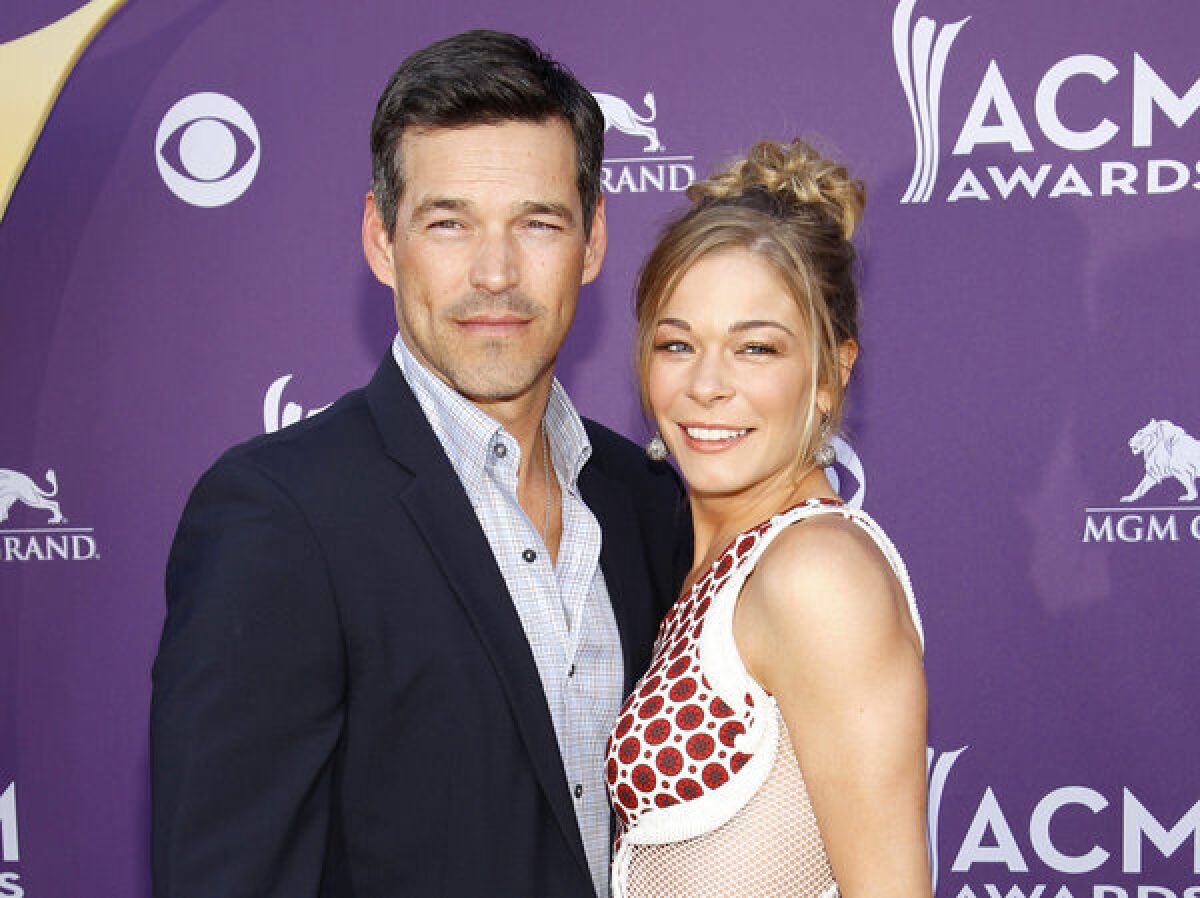 Country singer LeAnn Rimes, right, and her husband Eddie Cibrian, shown in April at the Academy of Country Music Awards in Las Vegas, will have a six-episode series on VH1.