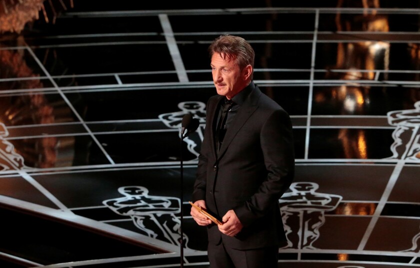 Sean Penn says he has "no apologies" for his green card joke at the Oscars.