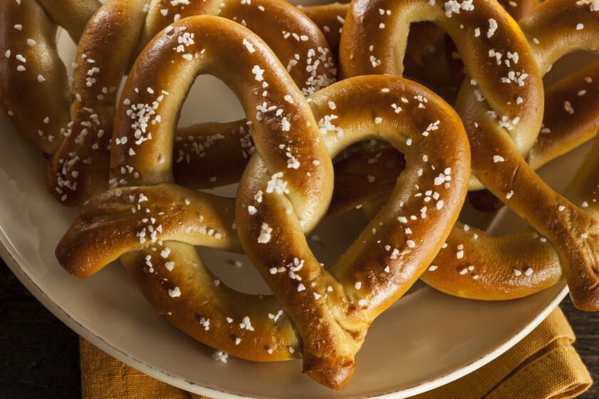 Scrumptious soft pretzels can be found at several locations around San Diego. (iStock)