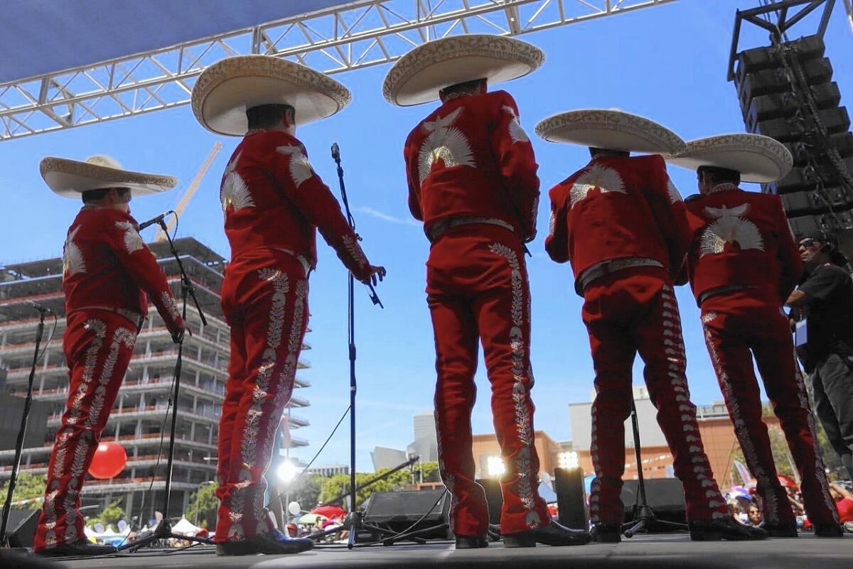 Mariachi performers