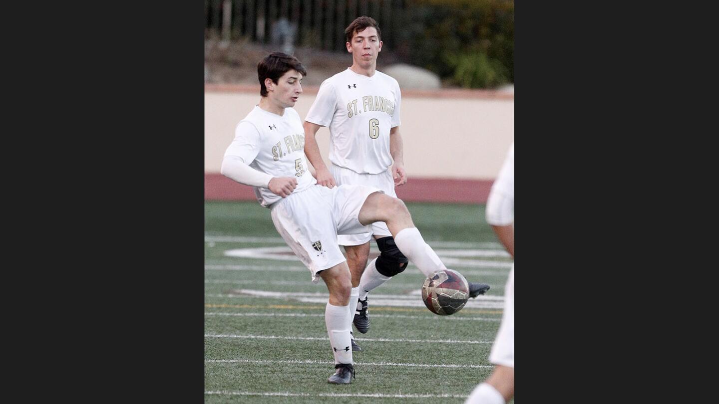 Photo Gallery: St. Francis vs. Loyola in Mission League soccer