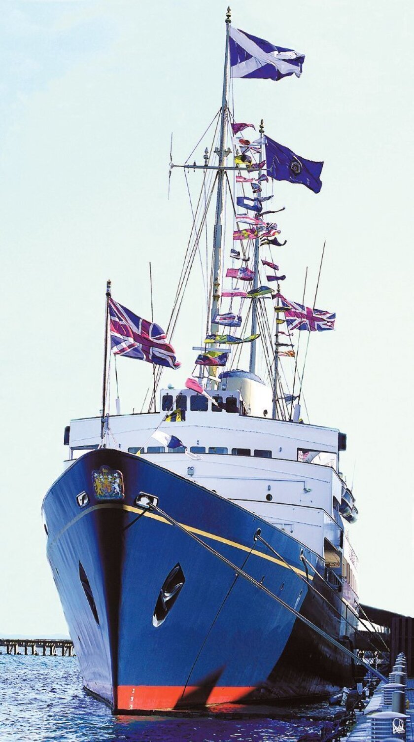 the queen's yacht britannia