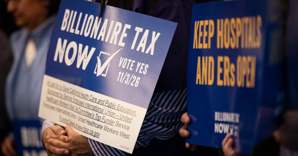 Chronique : Augmenter les impôts des riches de Californie ? Un mantra libéral populaire, mais une mauvaise idée