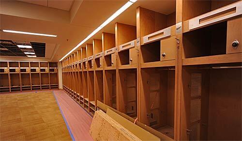 Dodgers Camelback Ranch locker room