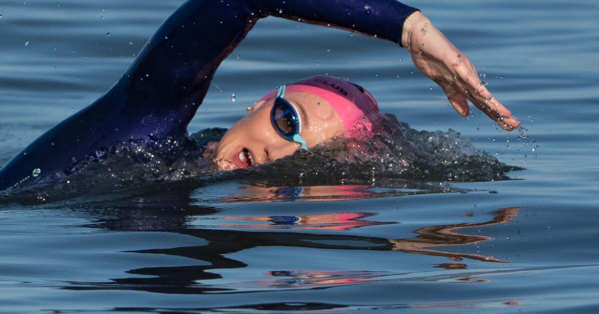 Uma mulher da Bay Area pode ser a primeira a nadar a longa distância da Califórnia