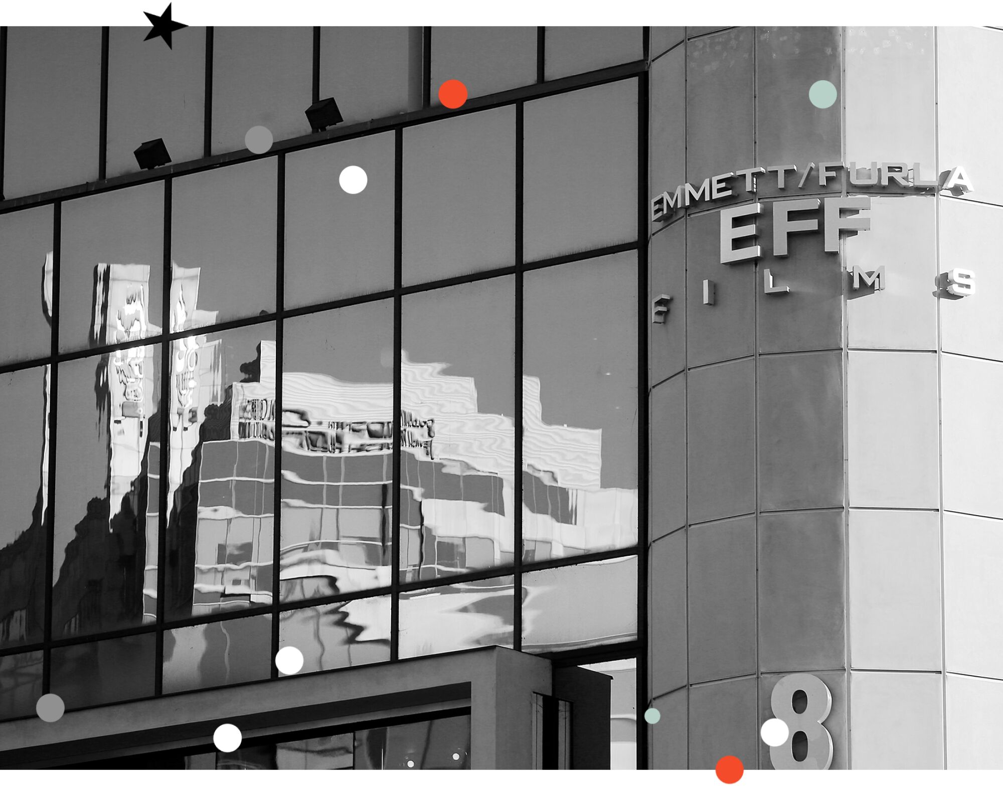 Exterior of the Emmett/Furla Films building