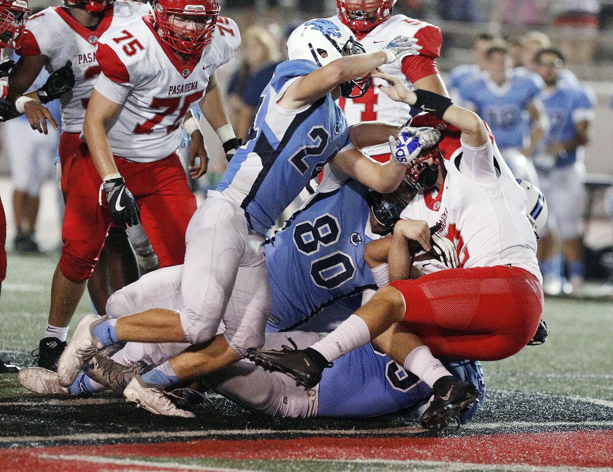 Photo Gallery: Crescenta Valley vs. Pasadena in Pacific League football