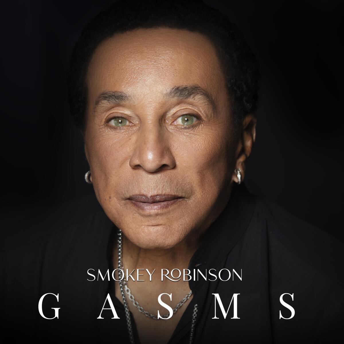 This cover image released by TLR Music Group/ ADA Worldwide shows "Gasms," a release by Smokey Robinson. (TLR Music Group/ ADA Worldwide via AP)