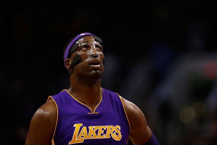 Lakers' Roy Hibbert was all but evicted from Indiana because of his inconsistent play last season.