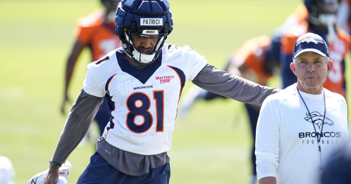 Healthy Hamler another reliable target for Wilson, Broncos - The San Diego  Union-Tribune