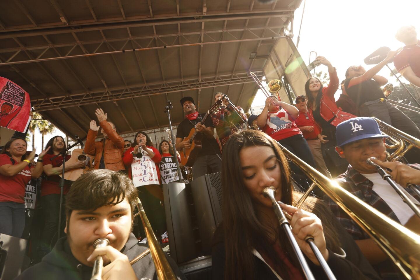 L.A. teachers' strike