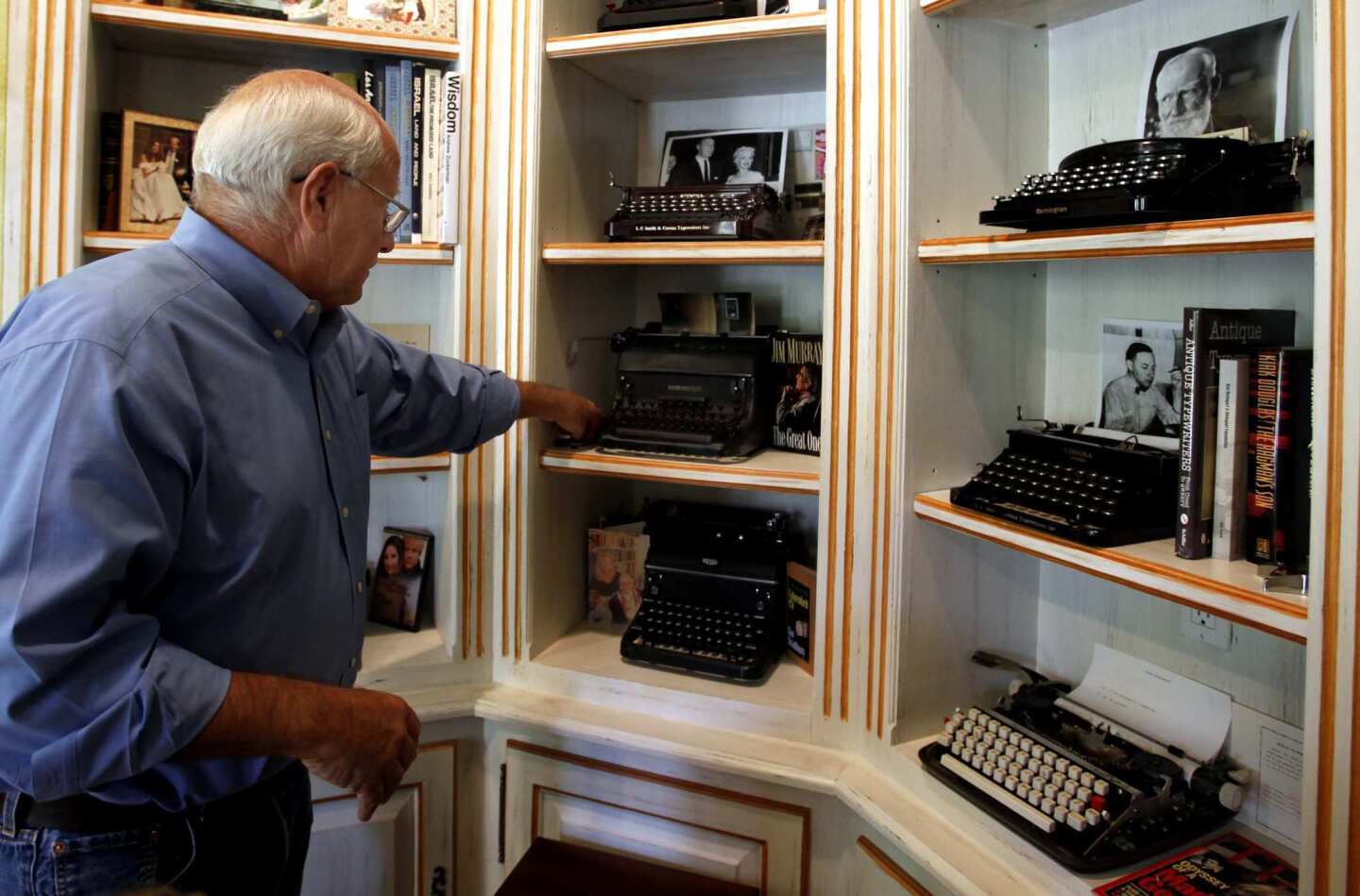 Steve Soboroff's collection includes typewriters used by George Bernard Shaw and John Lennon.