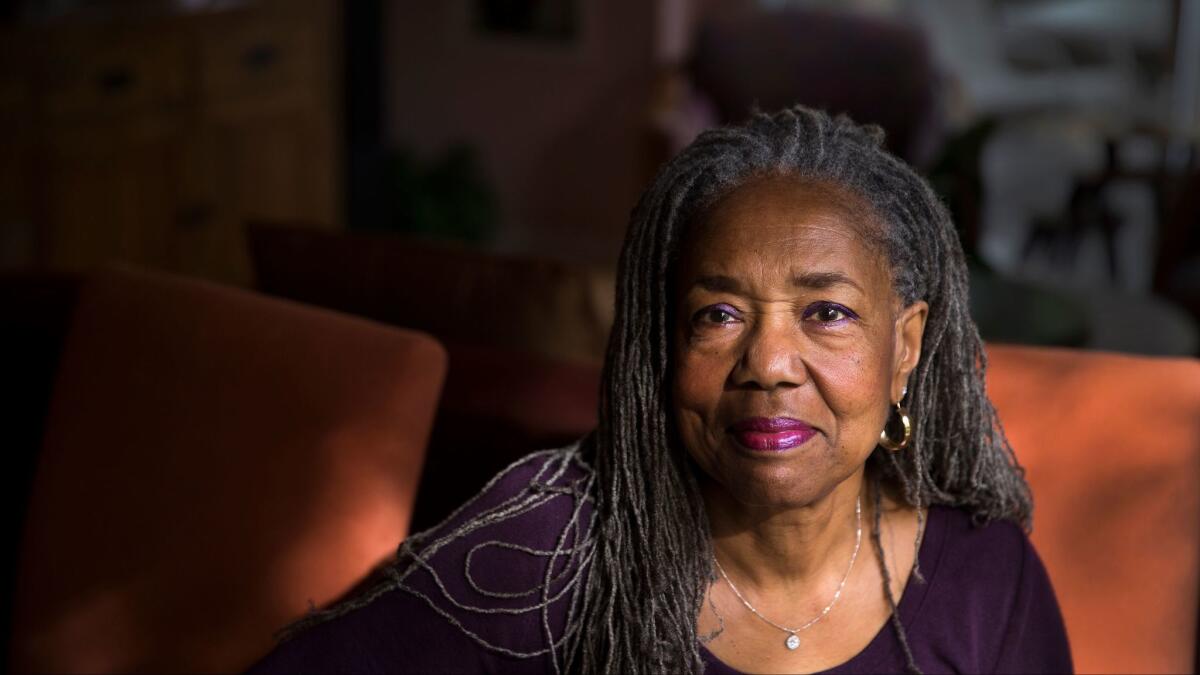 Mary Watson-Bruce, a retired gerontologist, at home in Irvine.