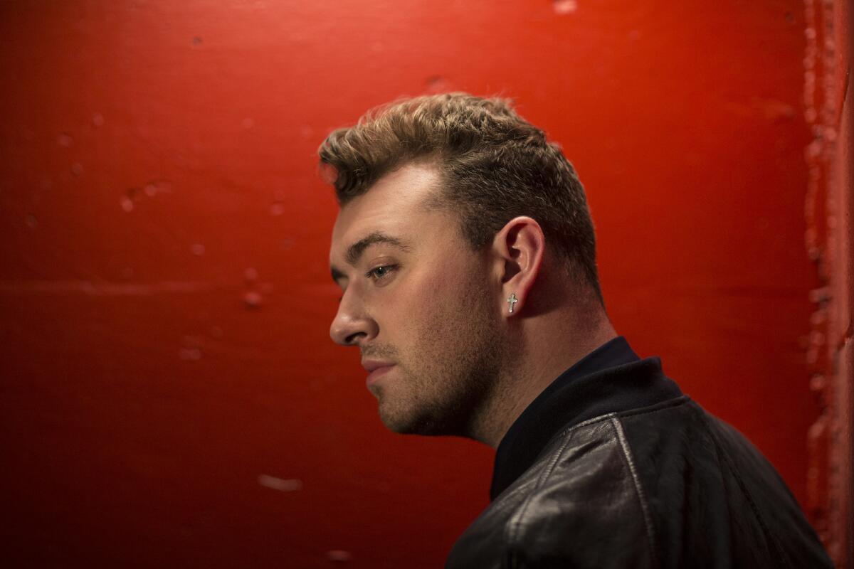 Singer Sam Smith won the Grammy for song of the year.