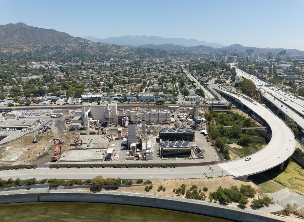 An aerial view of Glendale