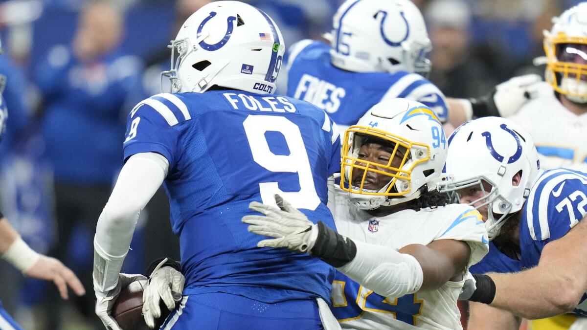 Chargers vs. Colts final score, results: Los Angeles clinches playoff spot  with dominant defensive display