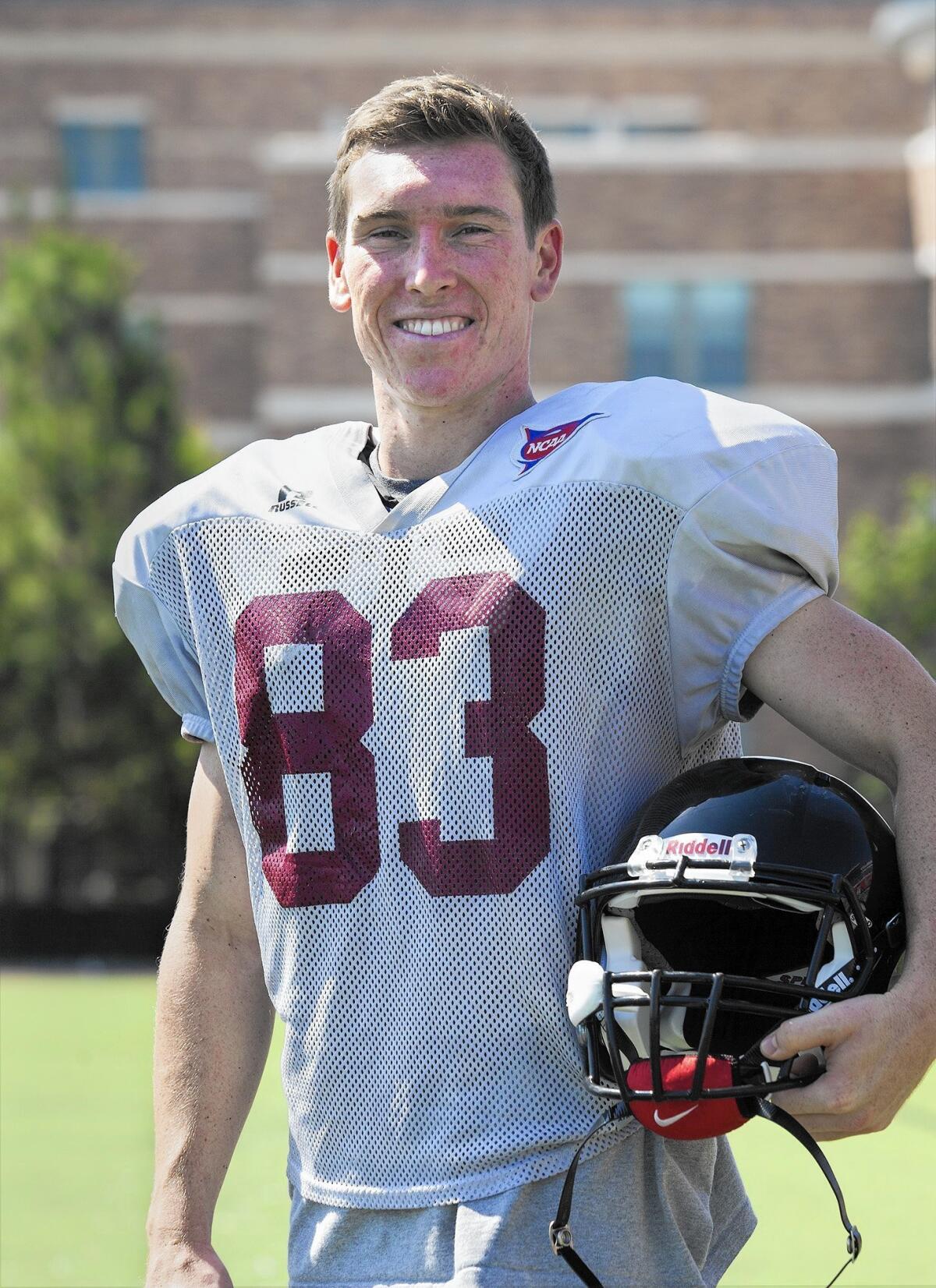 Fountain Valley High alumnus Sean Meyers is a wide receiver for the Chapman University Panthers.