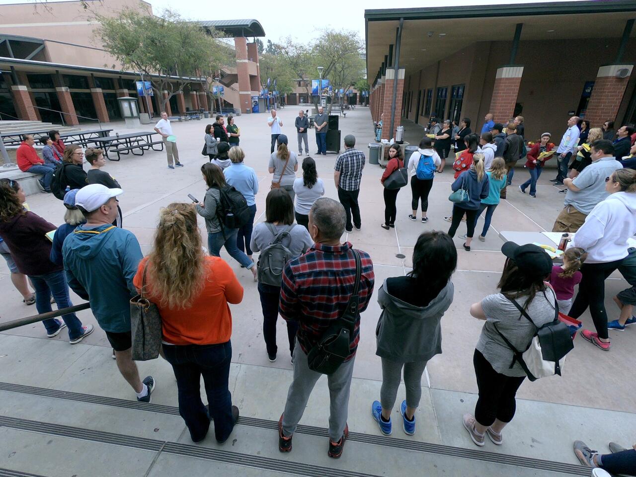 Photo Gallery: Burbank Unified rallies to inform public about budget cuts