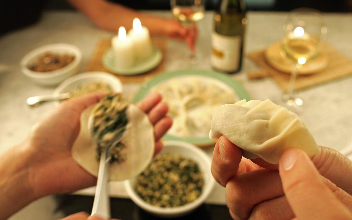 Vegetable dumplings