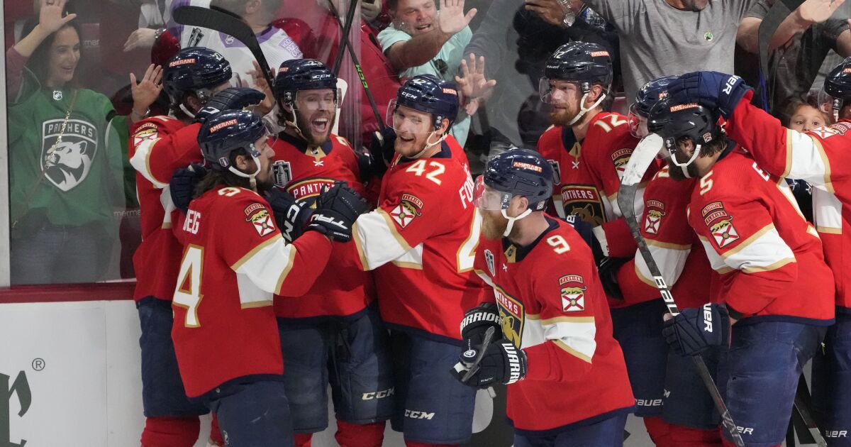 Column: Resilience lift Panthers over Vegas for first Stanley Cup Final win
