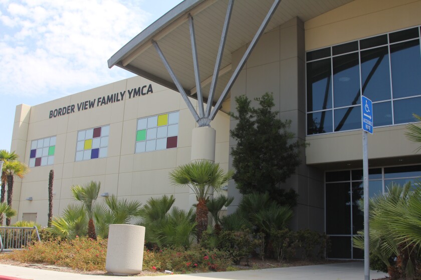 Instalación familiar de la YMCA de Border View en San Diego.