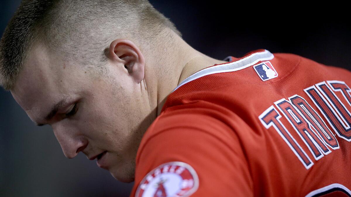 Angels center fielder Mike Trout has been elected an American League starter for the MLB All-Star game.