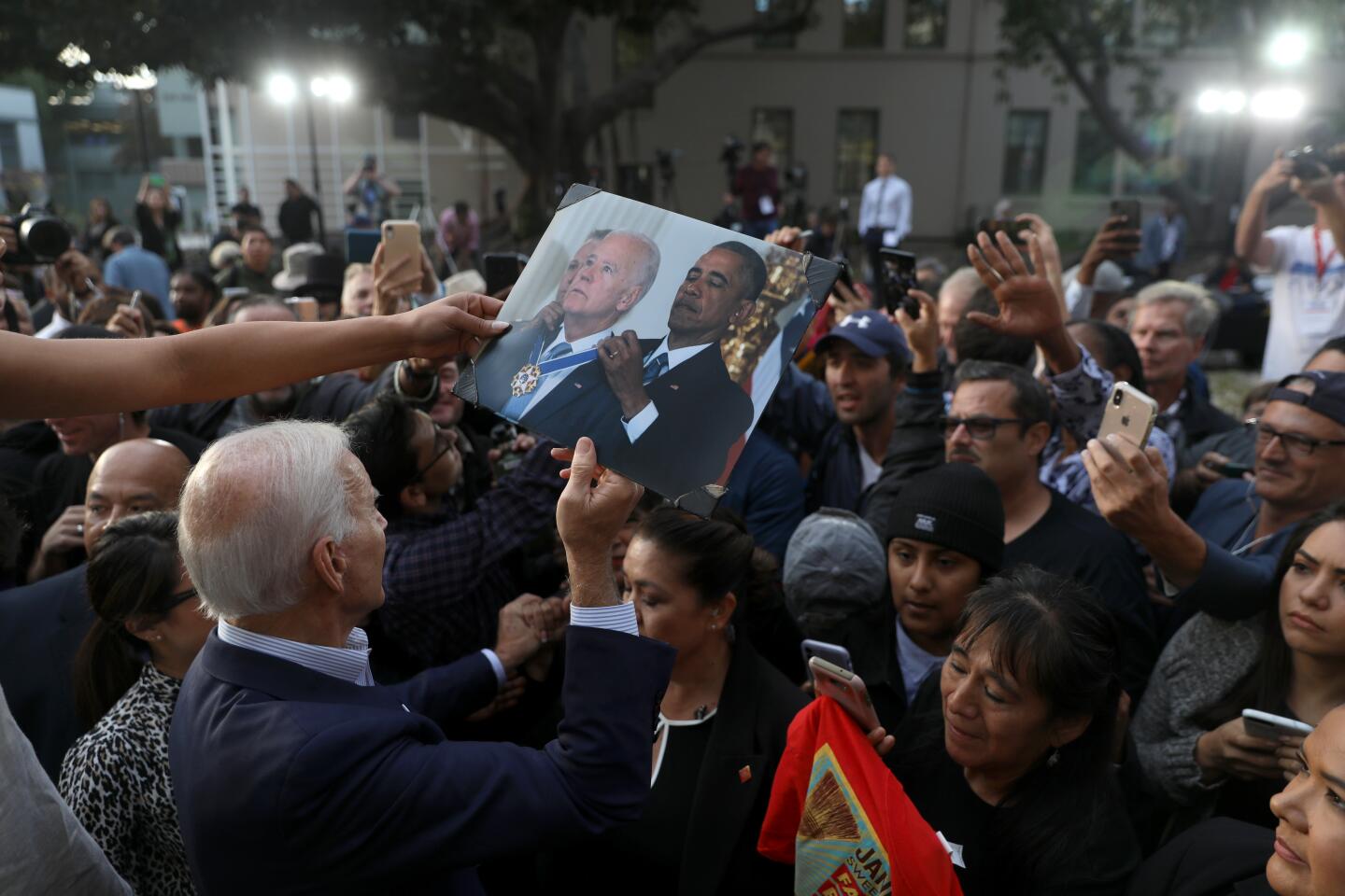 Joe Biden in Los Angeles