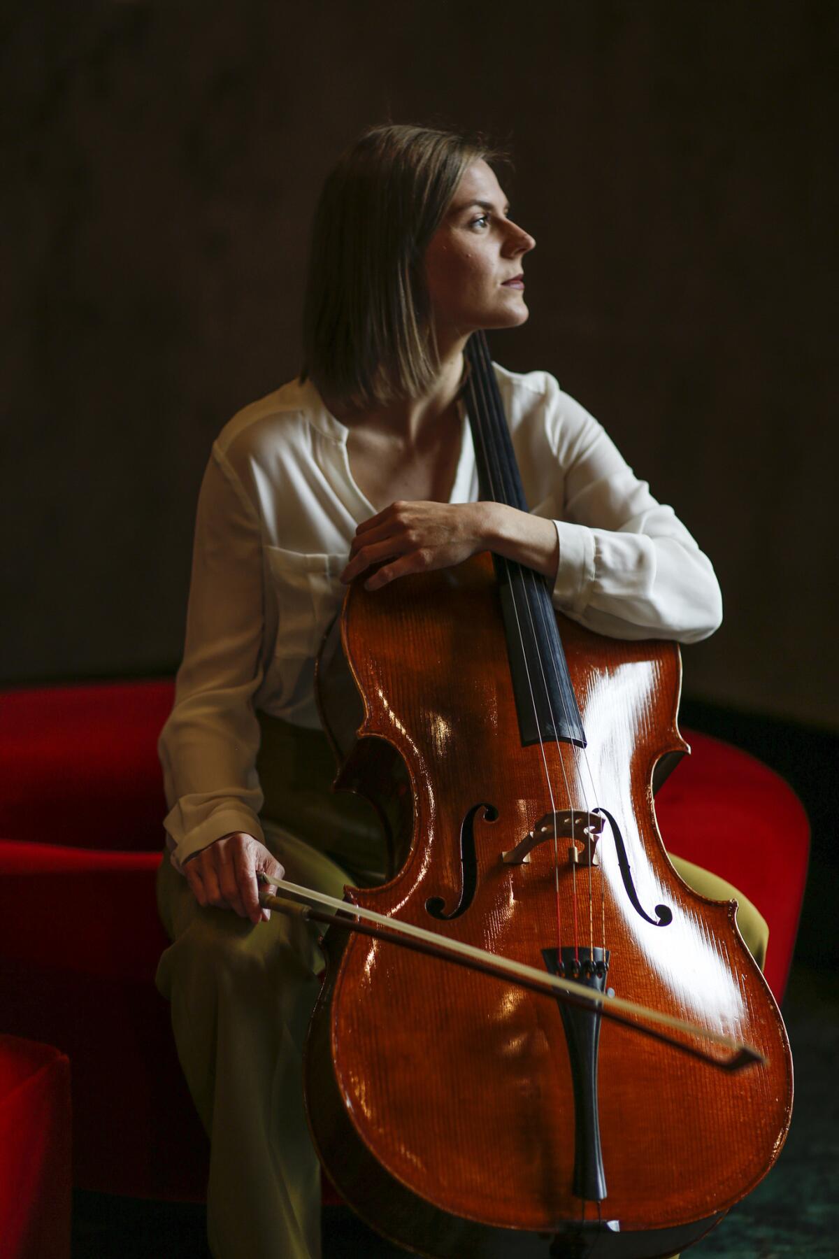 Cellist Amanda Gookin