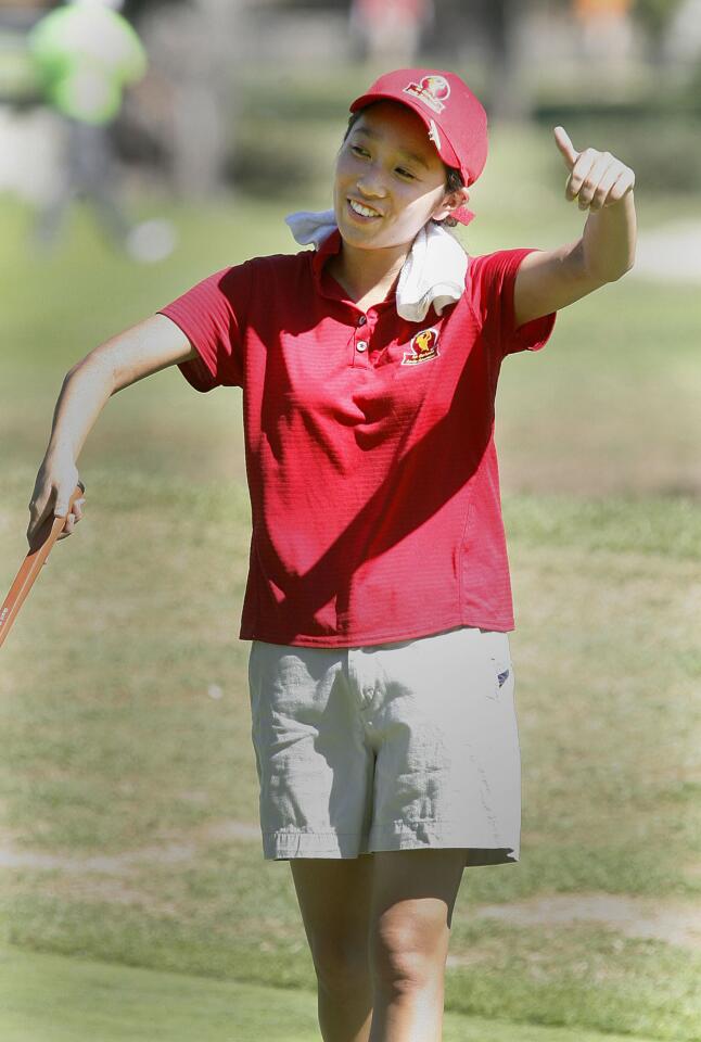 Pacific League girls golf championship