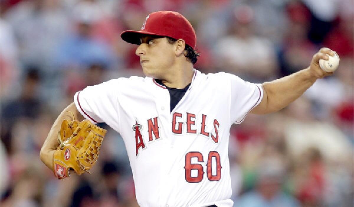 Jason Vargas gave up just three hits over nine innings -- in the left-hander's ninth career complete game -- as the Angels shutout the Baltimore Orioles, 4-0.