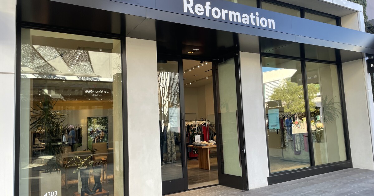 Reformation, a brand worn by sustainable shoppers and celebrities, opens its first San Diego store