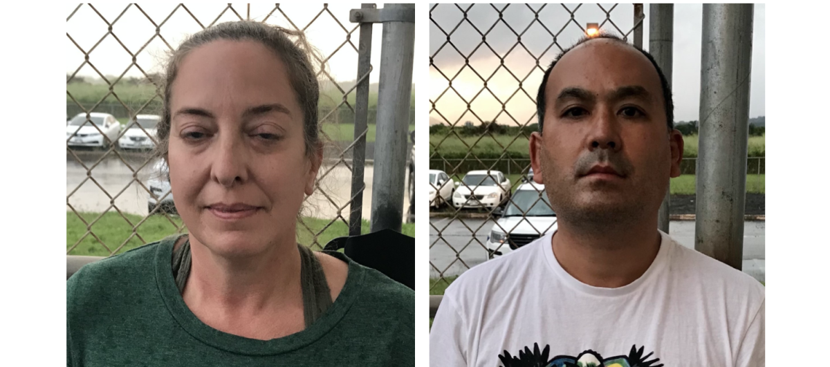 Courtney Peterson, 46, and Wesley Moribe, 42, of Wailua, Hawaii were arrested 