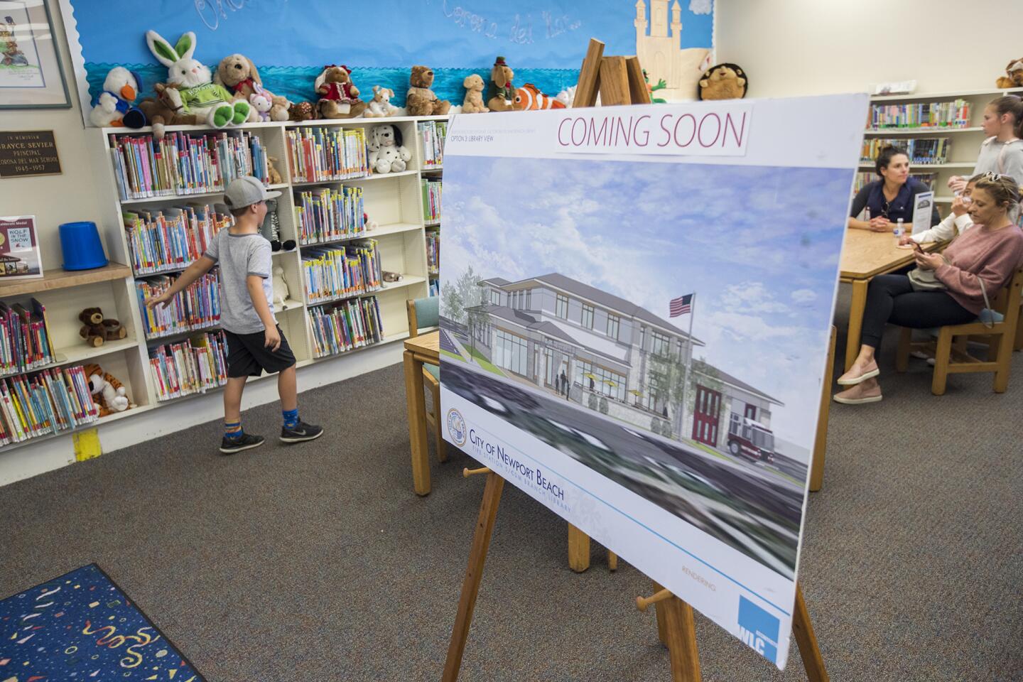 Corona del Mar Branch Library holds a farewell party