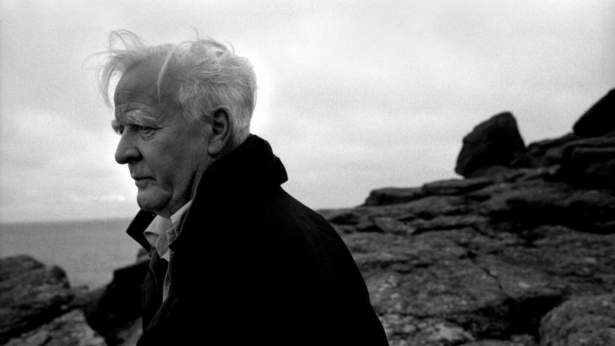 John Le Carré in Cornwall, Britain, in 2003.