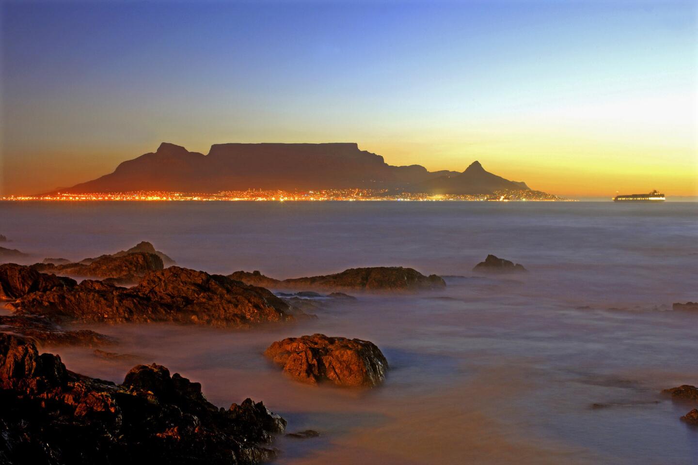 Cape Town at dusk