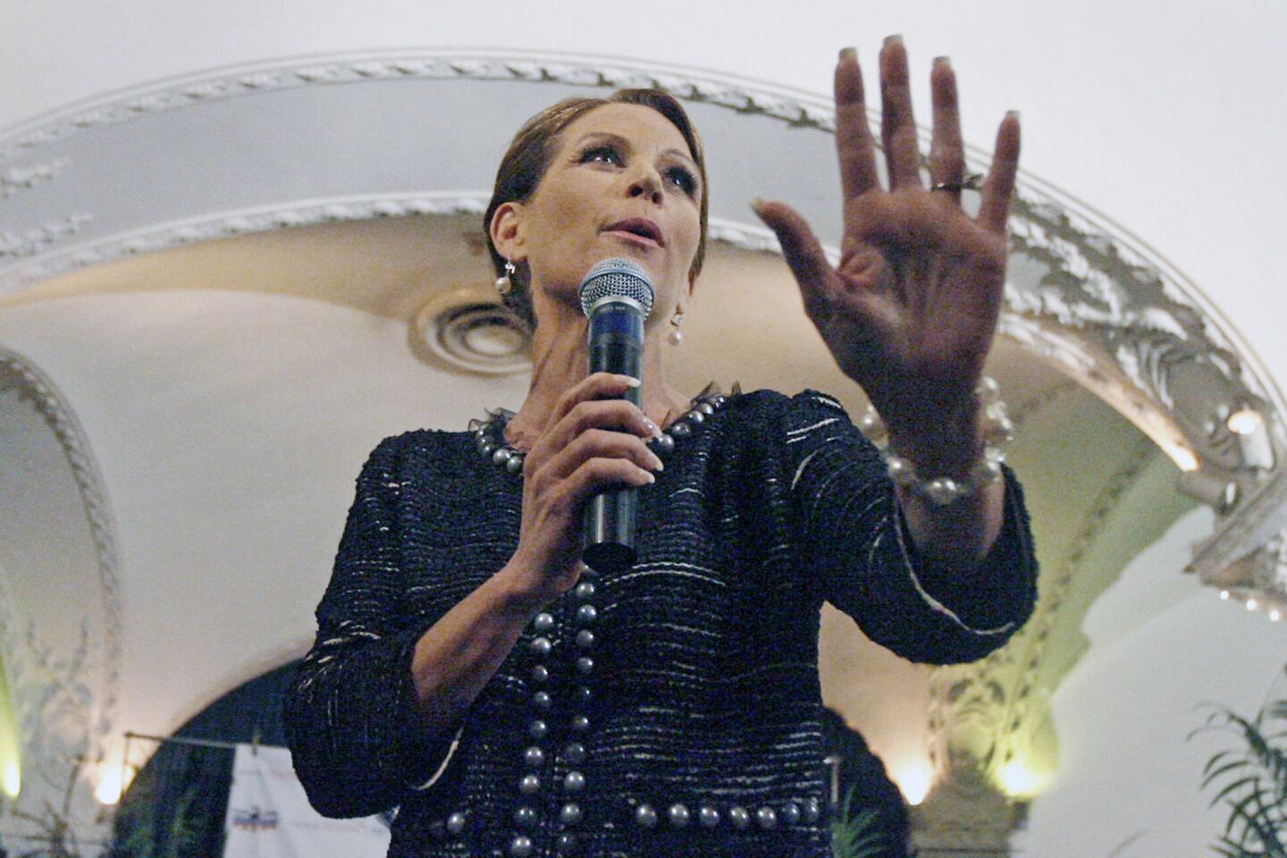 Michele Bachmann visits Pasadena