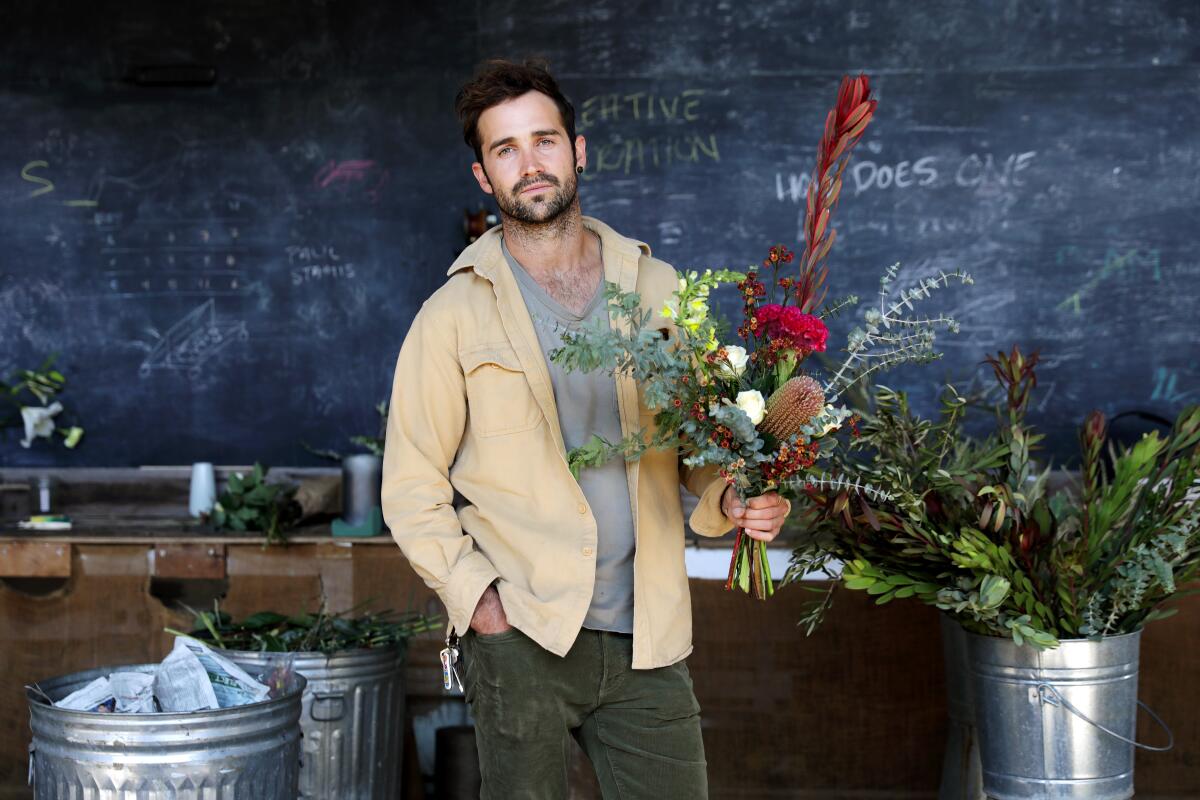 Spencer Falls, 31, a contestant on the new show "Full Bloom," premiering on Netflix on Nov. 12.