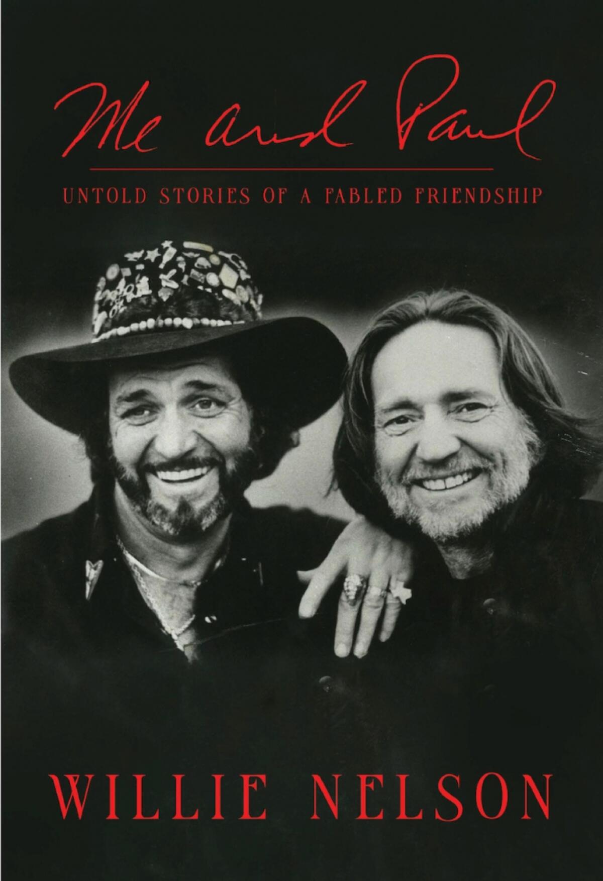 Book cover for "Me and Paul," by Willie Nelson.
