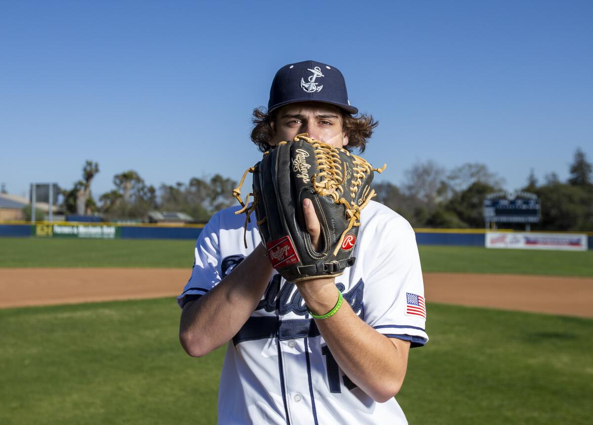 Newport Harbor High senior baseball player Evan Langston has committed to University of Colorado at Colorado Springs.