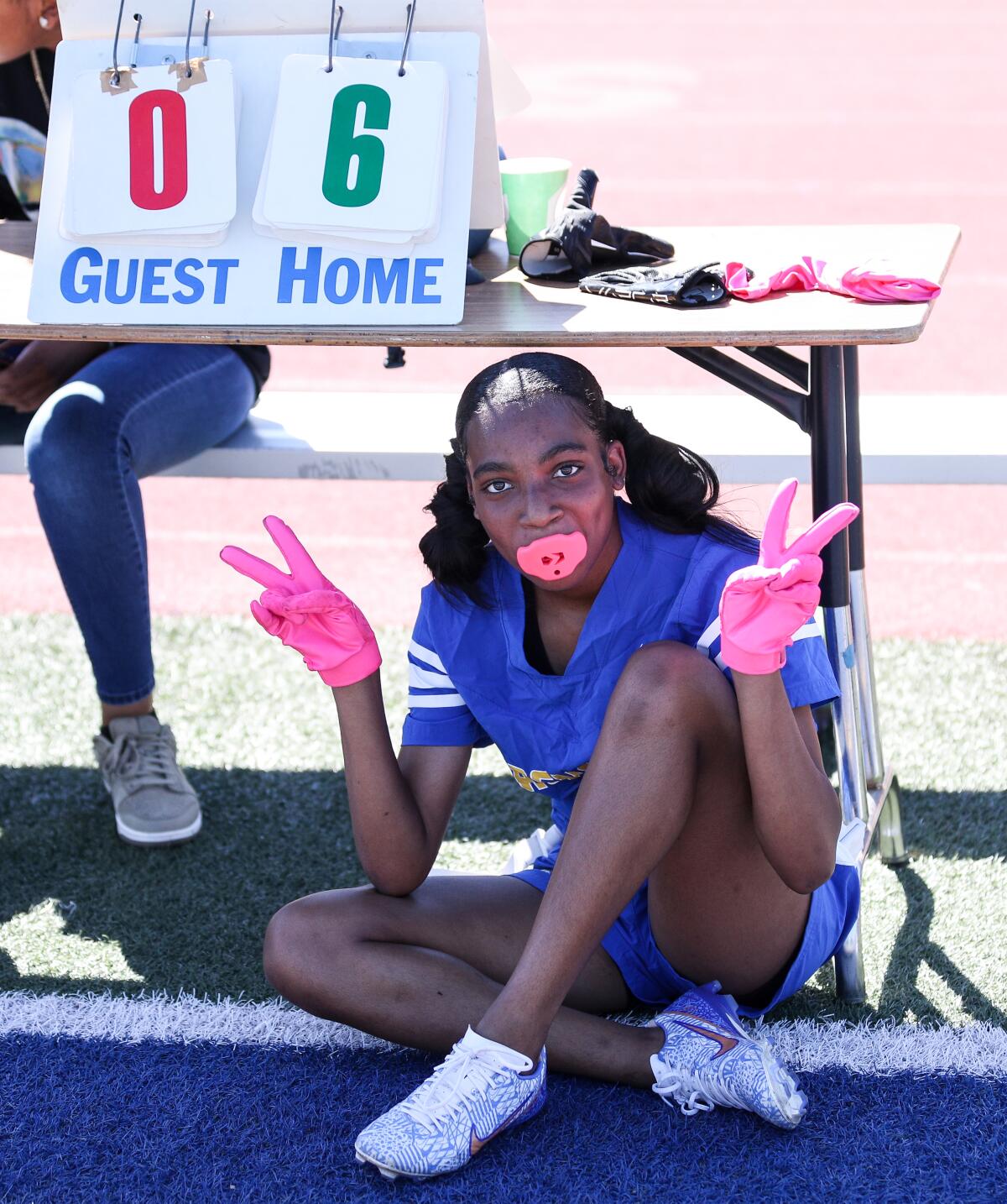 Local high schools start flag football teams, LHS wins first game