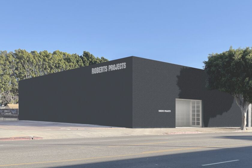 A rendering of the new Roberts Projects gallery. 
