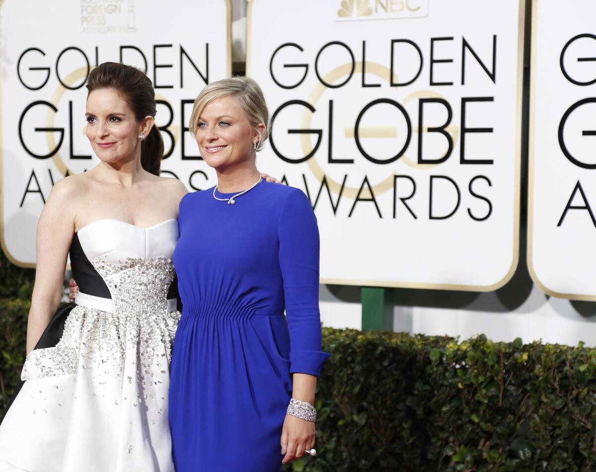 Tina Fey and Amy Poehler hosted the Golden Globes for the third and final time.