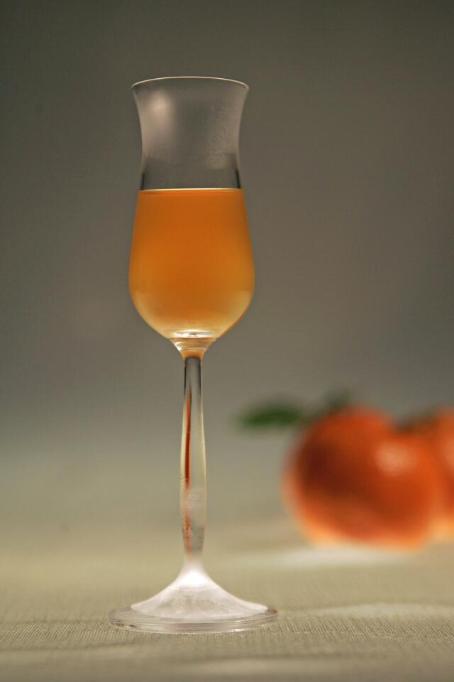 Tangerine ratafia