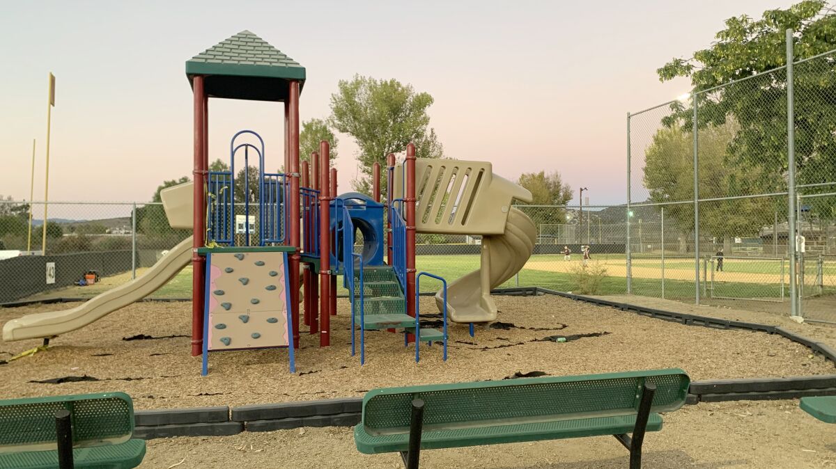 The playground at Wellfield Park is expected to open soon after it was closed for a year due to broken and damaged equipment.
