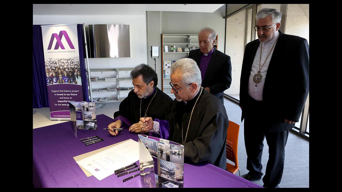 Photo Gallery: Press conference for the future Armenian American Museum in Glendale