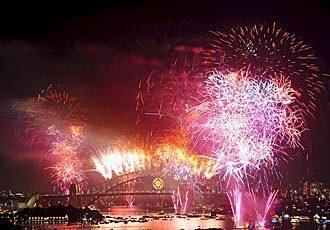 Fireworks from Down Under