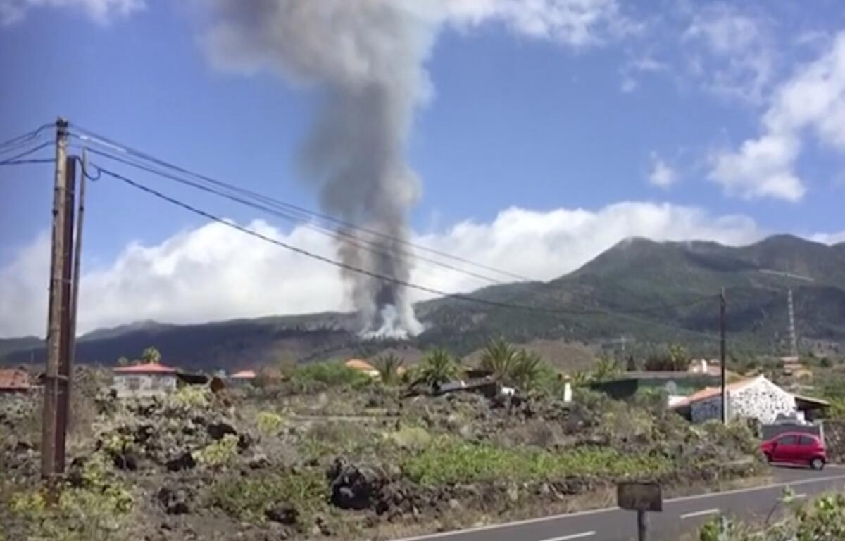 La erupción volcánica en La Palma, España