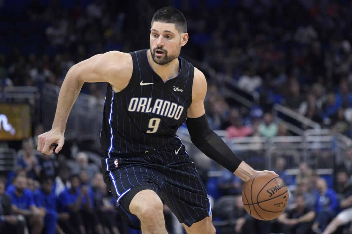 Orlando Magic center Nikola Vucevic isn't complaining about life in the NBA bubble -- at least after Day 1.